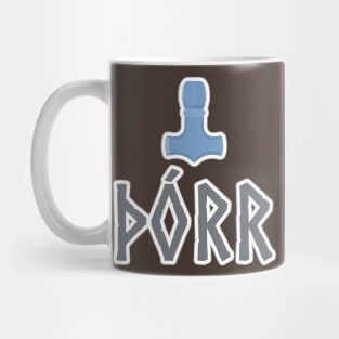 Thor Mjolnir Norse Mythology Hammer Viking Nordic Mug